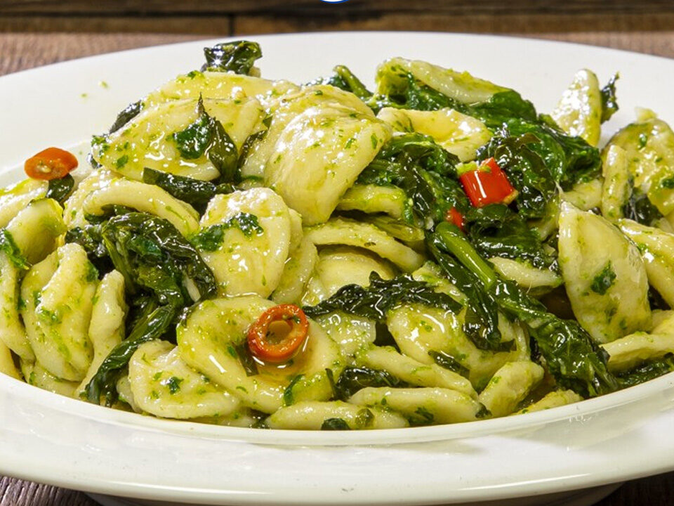 Pasta con cime di rapa