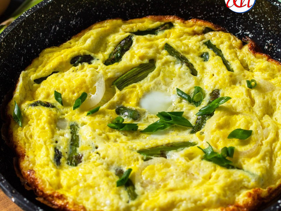 Frittata con asparagi