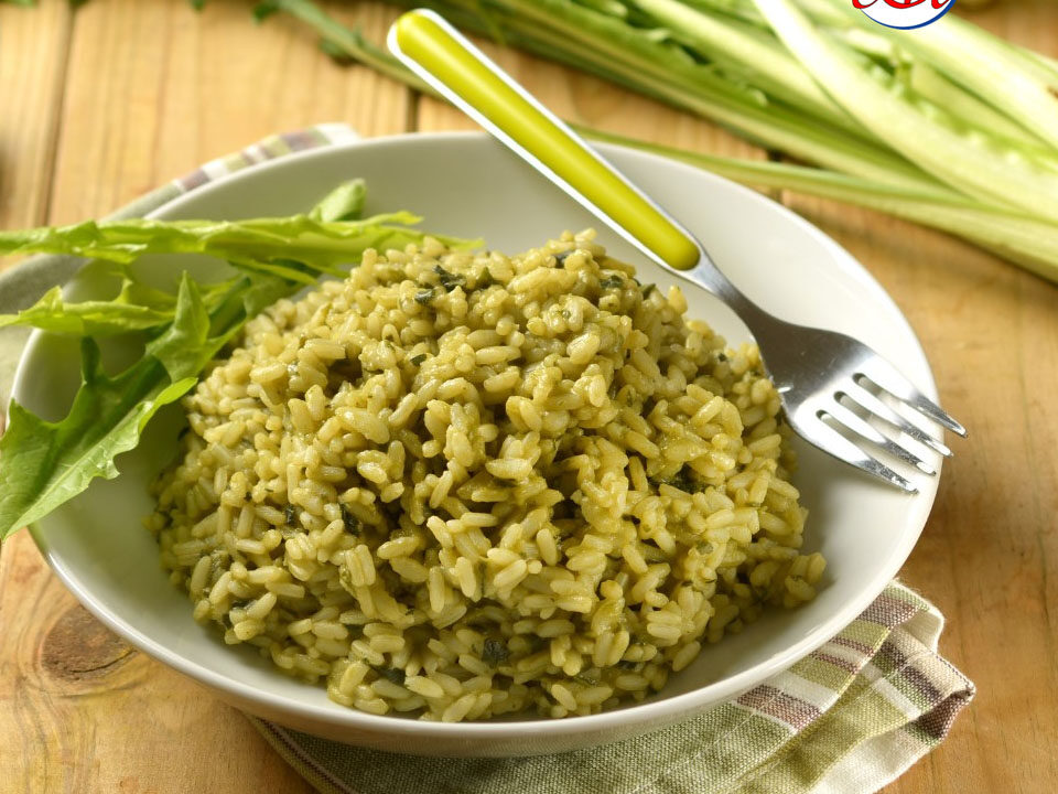 Risotto con la cicoria